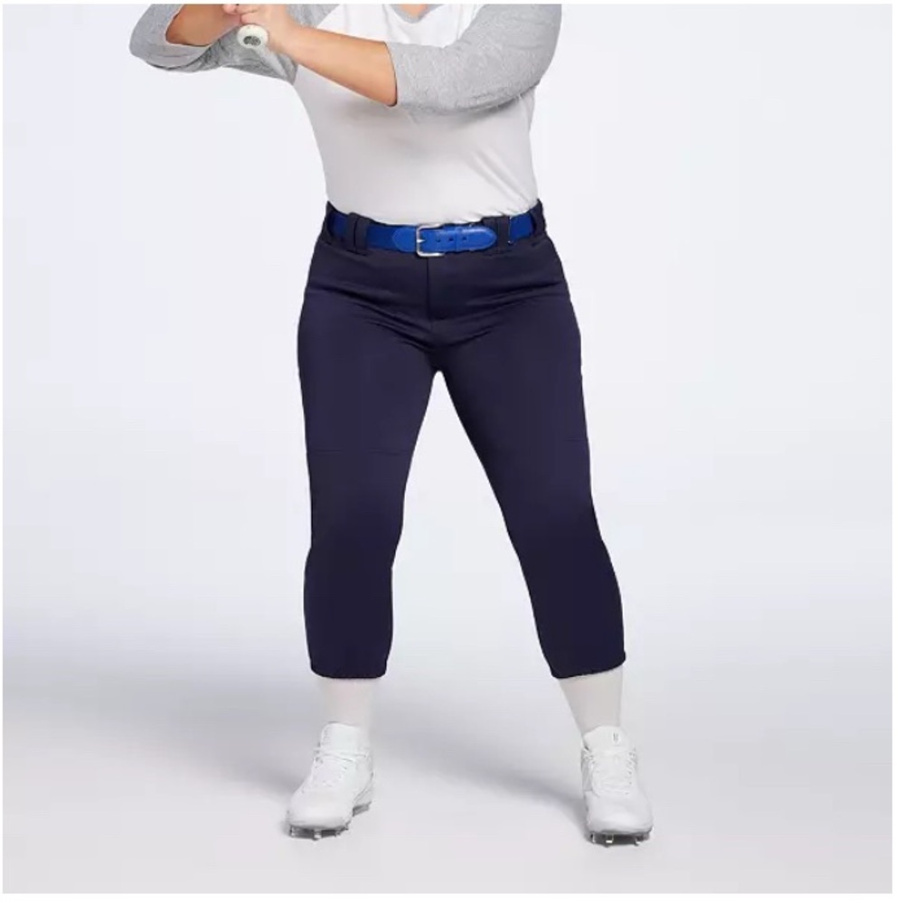 Mizuno Women's MVP Pro Softball Pants size small Navy - Picture 5 of 6